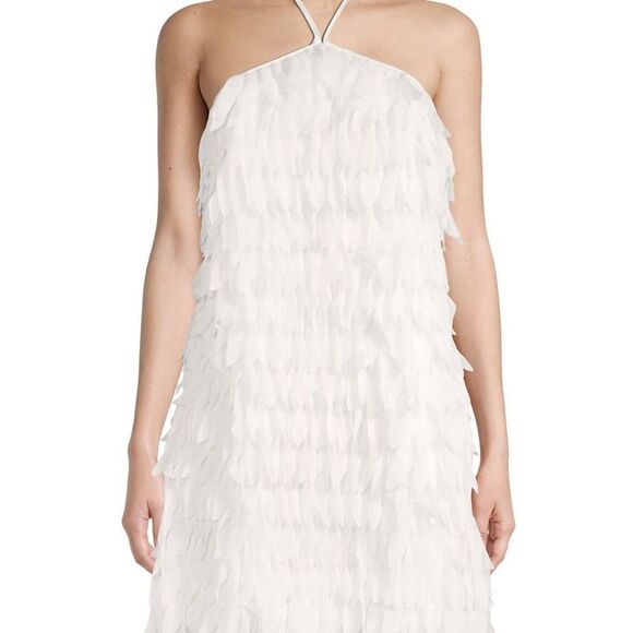 Aidan by Aidan Mattox Trapeze Fringe Dress size 4 - Picture 2 of 13